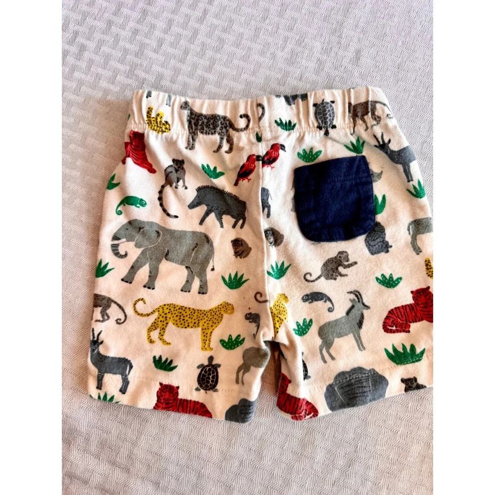 Baby Boy Clothes Bundle Carter's Boden Cat & Jack 3-12M Safari Gingham Denim 7pc